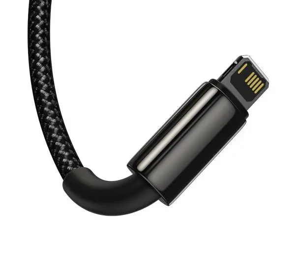 Baseus 3w1 Tungsten Gold 1,5m Czarny