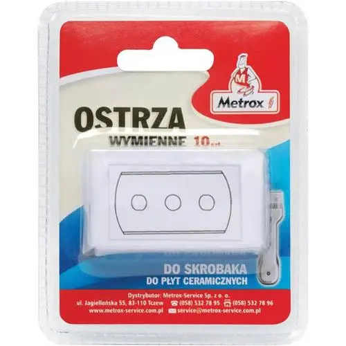 Nożyki do skrobaka Metrox MTX723