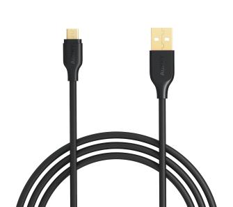 Kabel Aukey CB-MD1  microUSB - USB A 12 W 1m Czarny