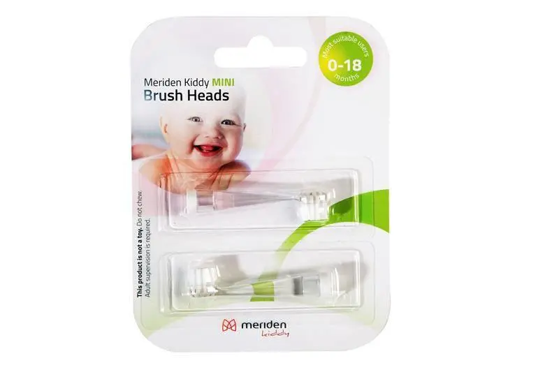 Końcówka do szczoteczki dla dzieci Meriden Kiddy MINI 0-18 MS50M 2szt.