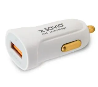 Savio Quick Charge 3,0A SA-05/W Biały