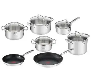 Tefal Duetto+ Max G732SC55 Indukcja Stal nierdzewna 12 elementów - Kup na Raty - RRSO 0%
