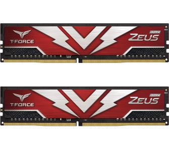 Pamięć RAM Team Group T-Force Zeus DDR4 16GB (2 x 8GB) 3200 CL20 Czerwony
