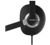 Słuchawki przewodowe z mikrofonem Koss CS300 USB Nauszne Czarny