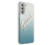 Etui Guess Glitter Gradient do Samsung Galaxy S21+ Niebieski