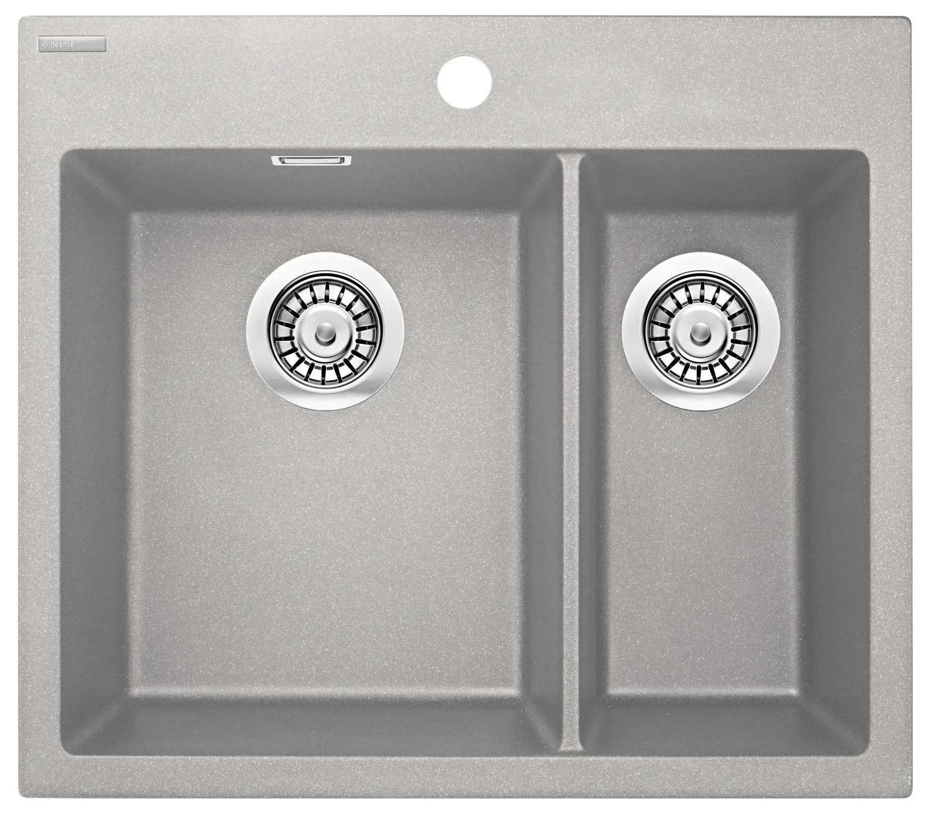 Zlewozmywak Deante Eridan ZQE S503 Granitowy Szary metalik