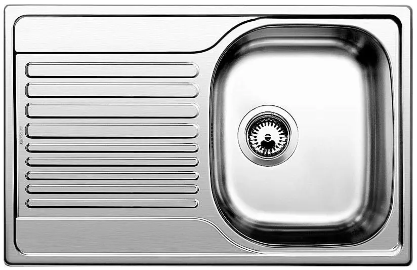 Zlewozmywak Blanco Tipo 45 S Compact 513441 Stalowy Srebrny