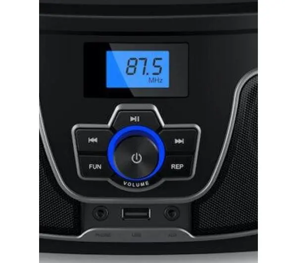 Manta BBX007 BOOMBOX Bluetooth Czarny
