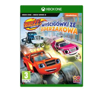 Blaze i Megamaszyny Wyścigówka ze Zderzakowa Gra na Xbox One (Kompatybilna z Xbox Series X)