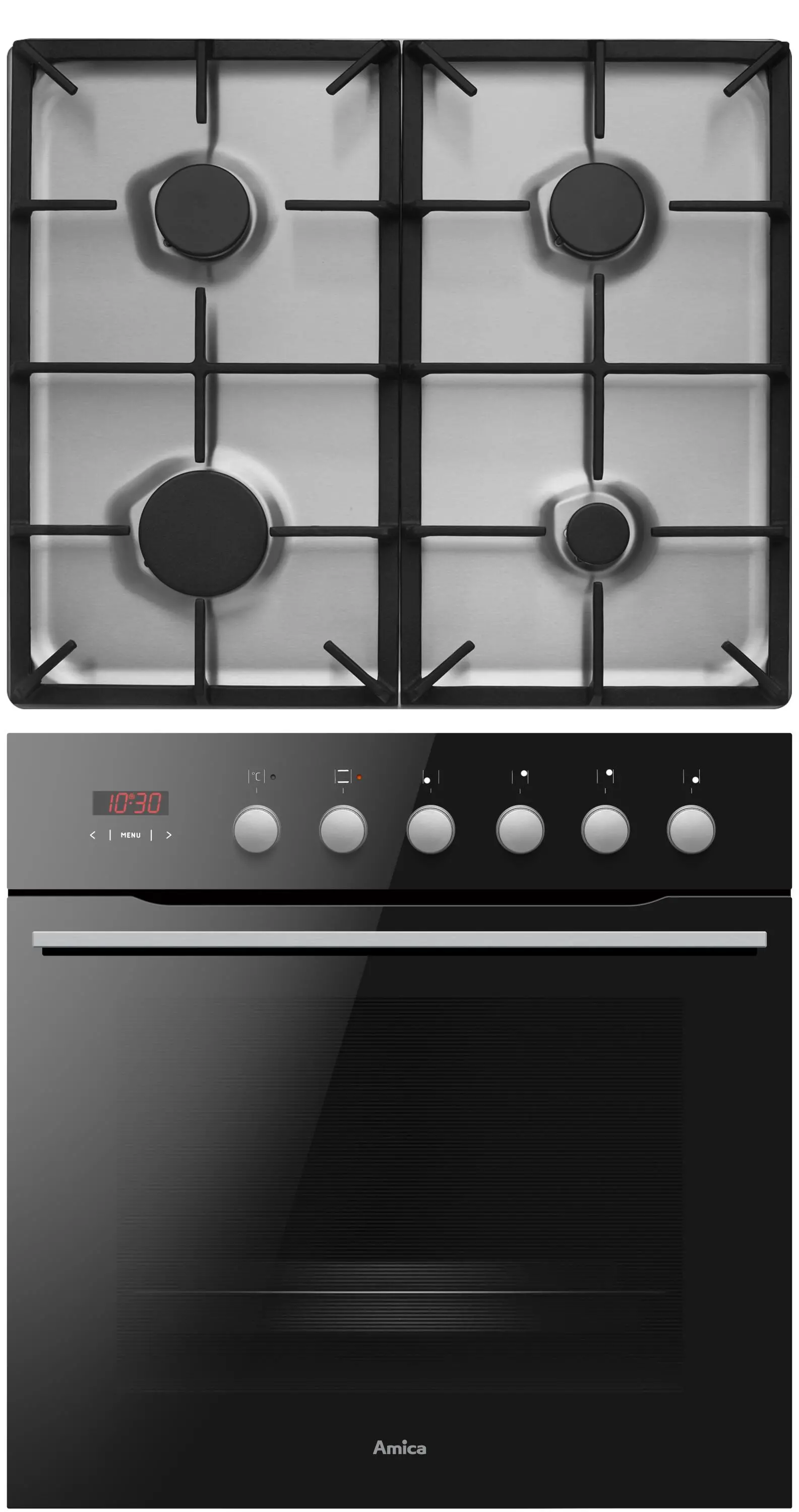 Kuchnia Amica CES38319B INTEGRA Termoobieg