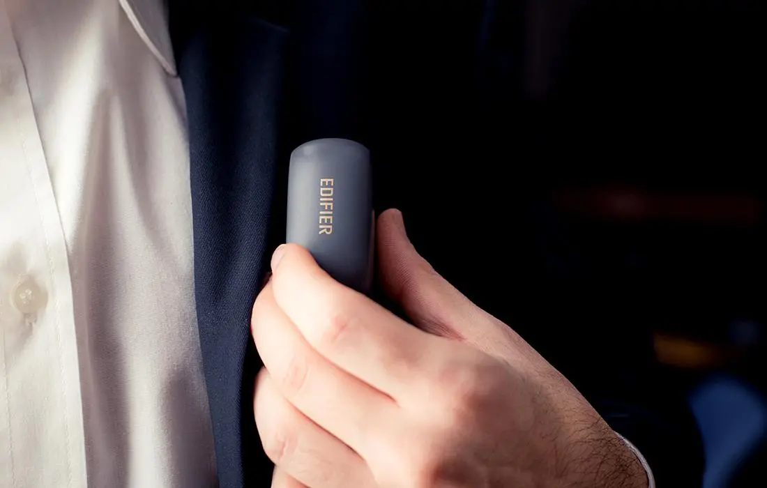 Słuchawki bezprzewodowe Edifier TWS1 PRO Dokanałowe Bluetooth 5.2 Szary