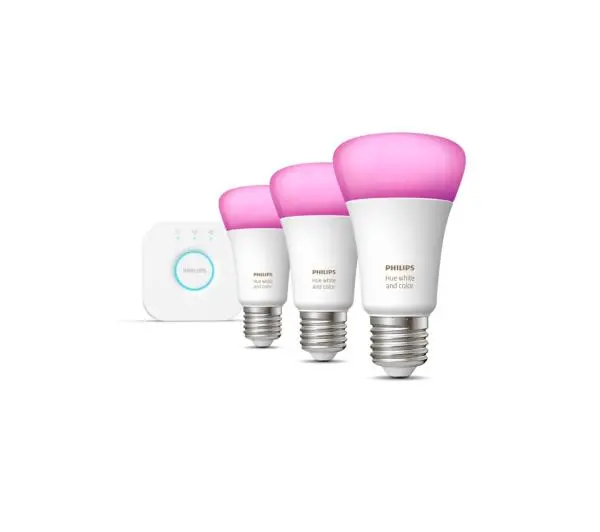 Фото - Люстра / світильник Philips Hue White and Colour Ambiance E27 3 szt. 