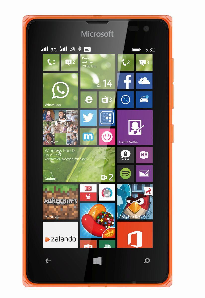 Microsoft Lumia 532 DualSim (pomarańczowy)