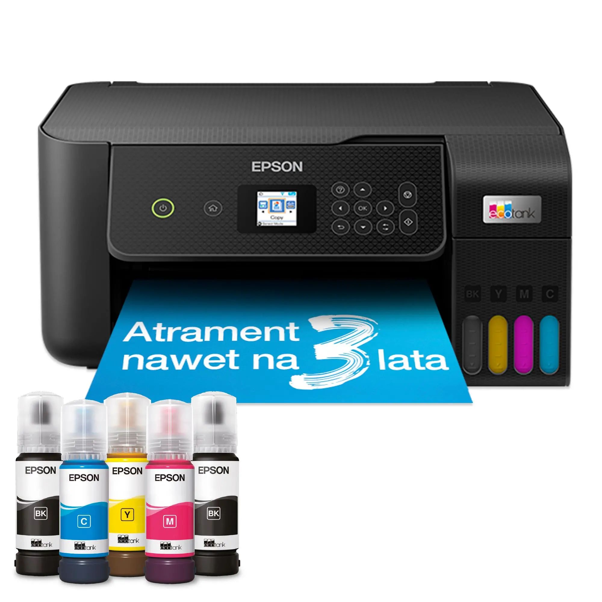 Urządzenie wielofunkcyjne Epson EcoTank L3260 WiFi Czarny