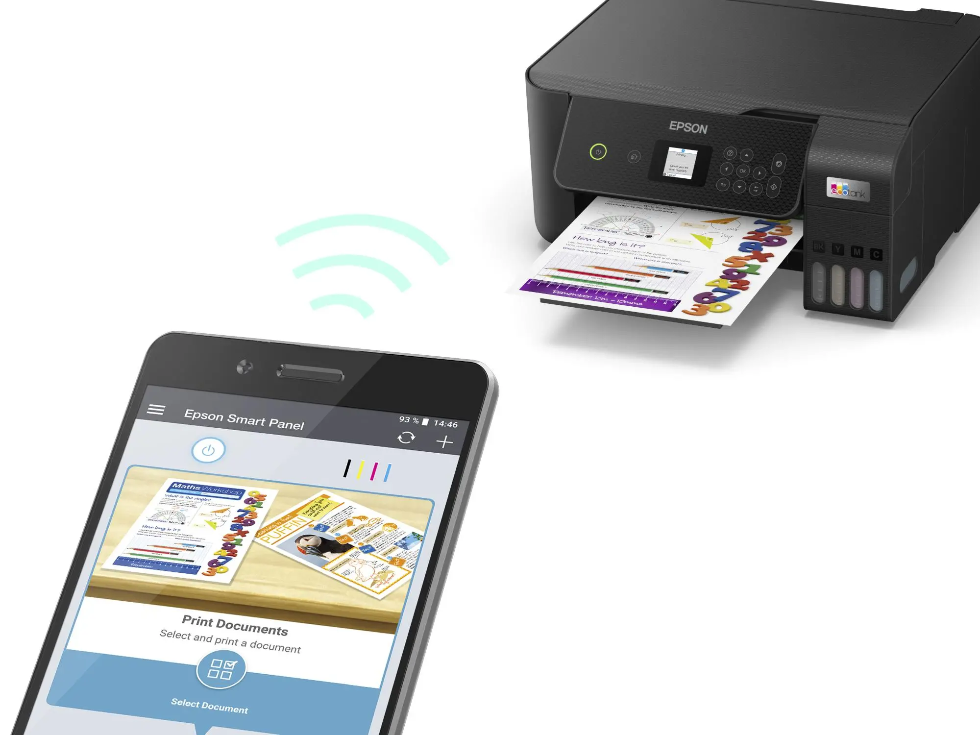 Urządzenie wielofunkcyjne Epson EcoTank L3260 WiFi Czarny