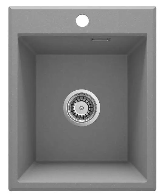 Zlewozmywak Deante Eridan ZQE S104 Granitowy Szary metalik