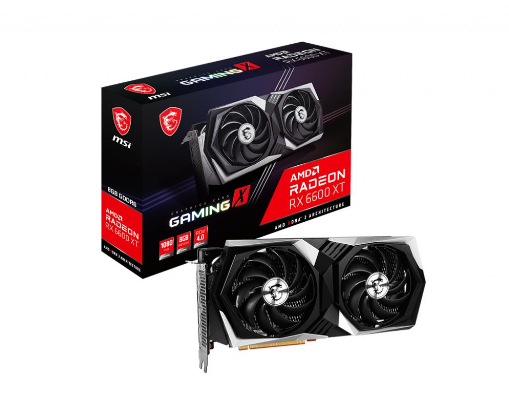 Karta graficzna MSI Radeon RX 6600 XT GAMING X 8GB GDDR6 128bit