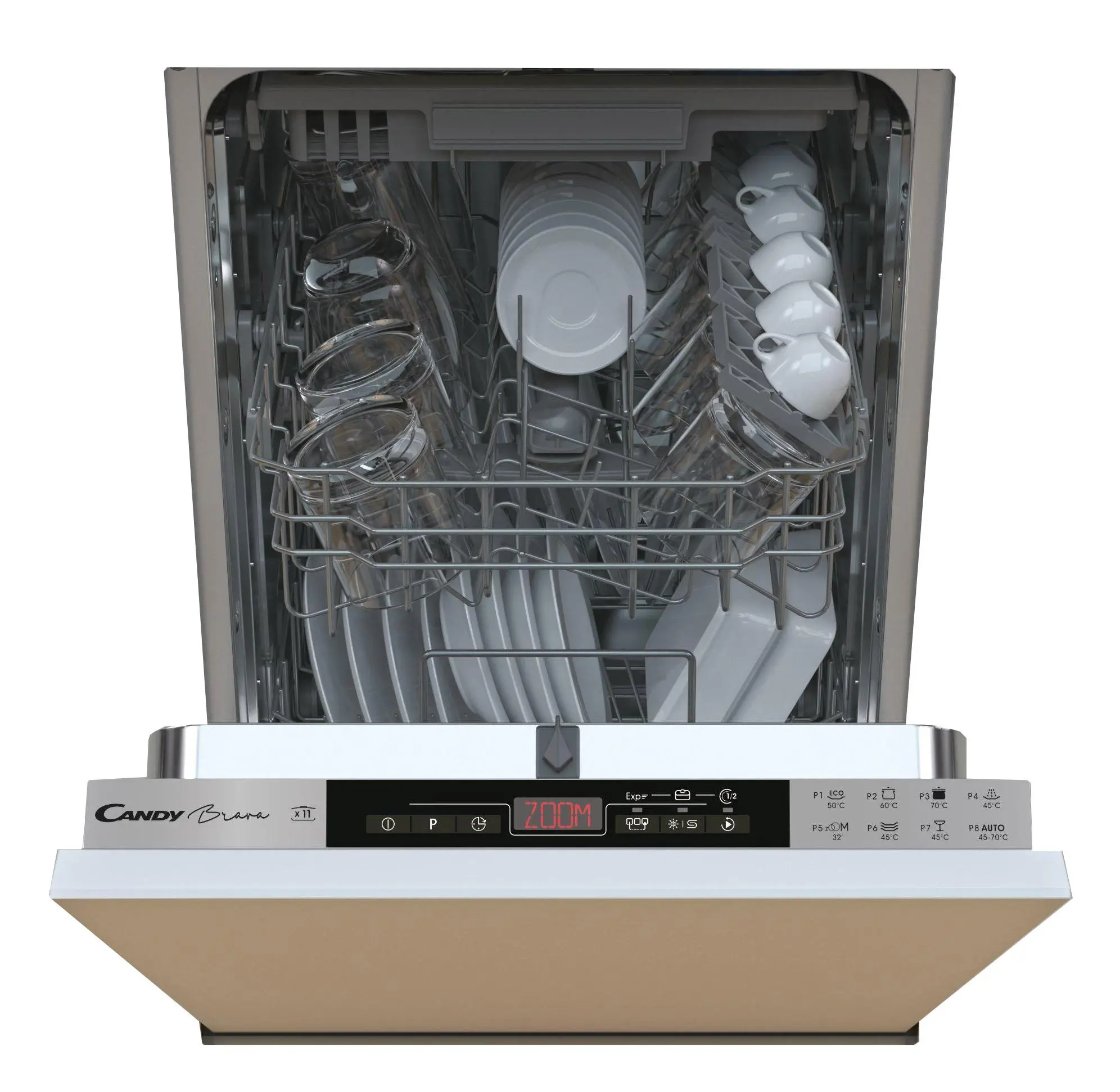 Zmywarka Candy Brava CDIH 2T1145 45cm Szuflada na sztućce