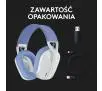 Słuchawki bezprzewodowe z mikrofonem Logitech G435 Lightspeed Nauszne Biały