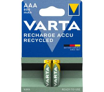 Akumulatorki VARTA Rechargeable ACCU Recycled AAA 800mAh 2szt.