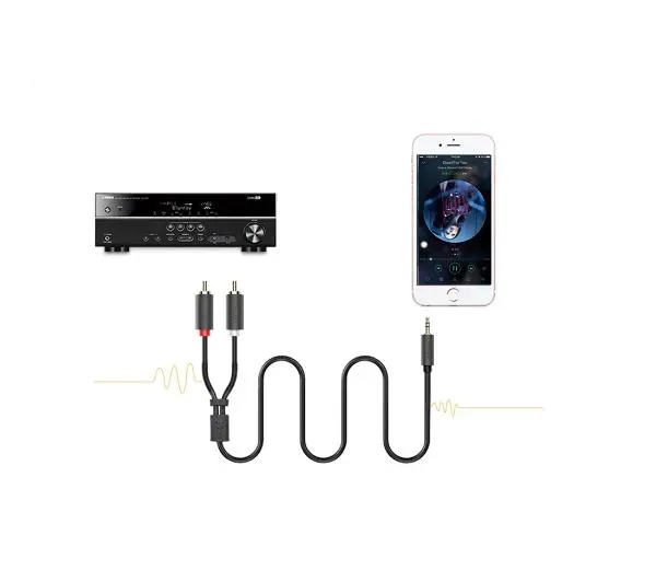 UGREEN AV102 3m Czarny