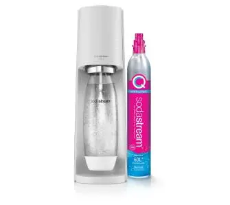 Saturator Sodastream Terra Biały + Nabój z gazem CO2