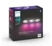 Reflektor Philips Hue White and Colour Ambiance Xamento 3szt Chrom