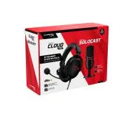 Słuchawki przewodowe z mikrofonem HyperX Streamer Starter Pack