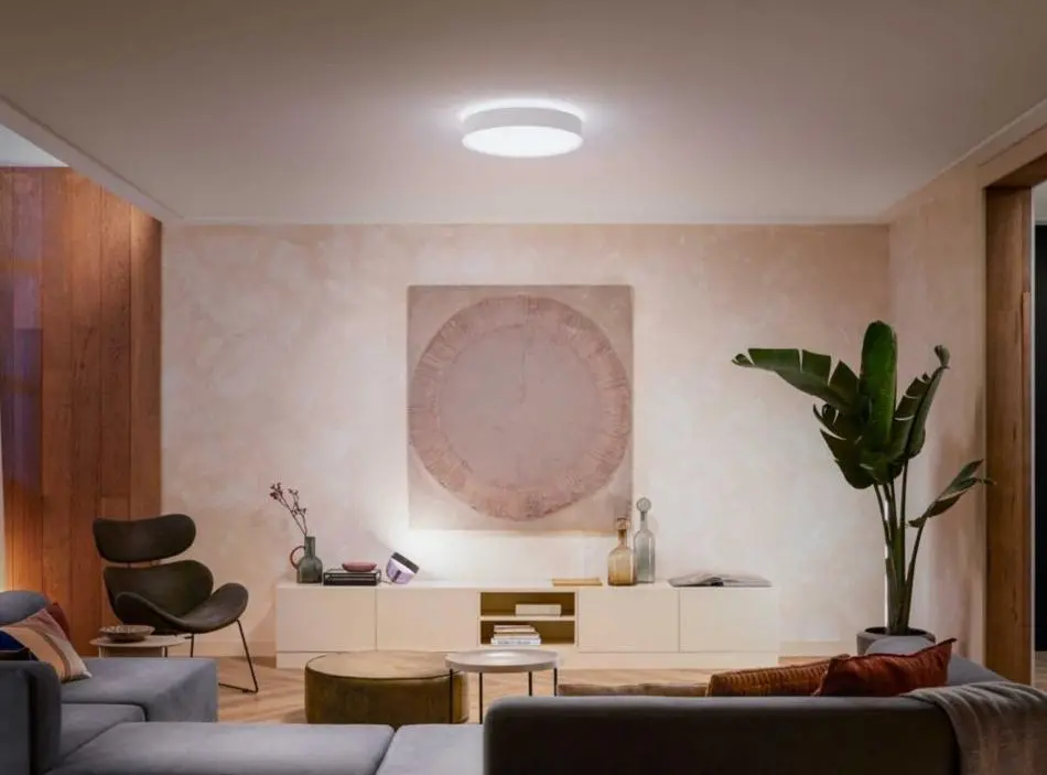 Lampa sufitowa Philips Hue White Ambiance Enrave Biały