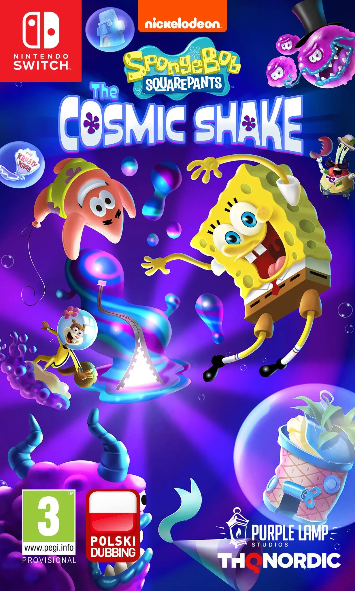 SpongeBob SquarePants Cosmic Shake Gra na Nintendo Switch