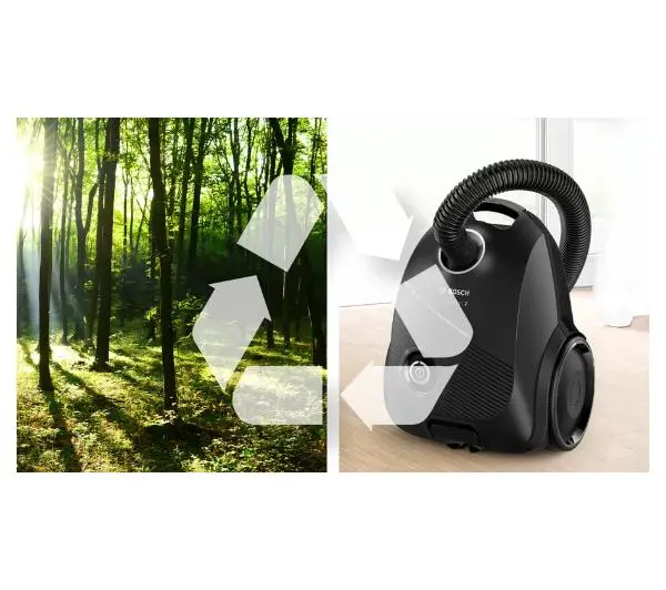 Bosch BGLS2BA3D8 8 worków w zestawie 600W Szczotka do parkietów - Kup na Raty - RRSO 0%