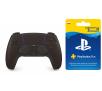 Pad Sony DualSense + subskrypcja PlayStation Plus (3 m-ce karta zdrapka) do PS5 Bezprzewodowy Czarny