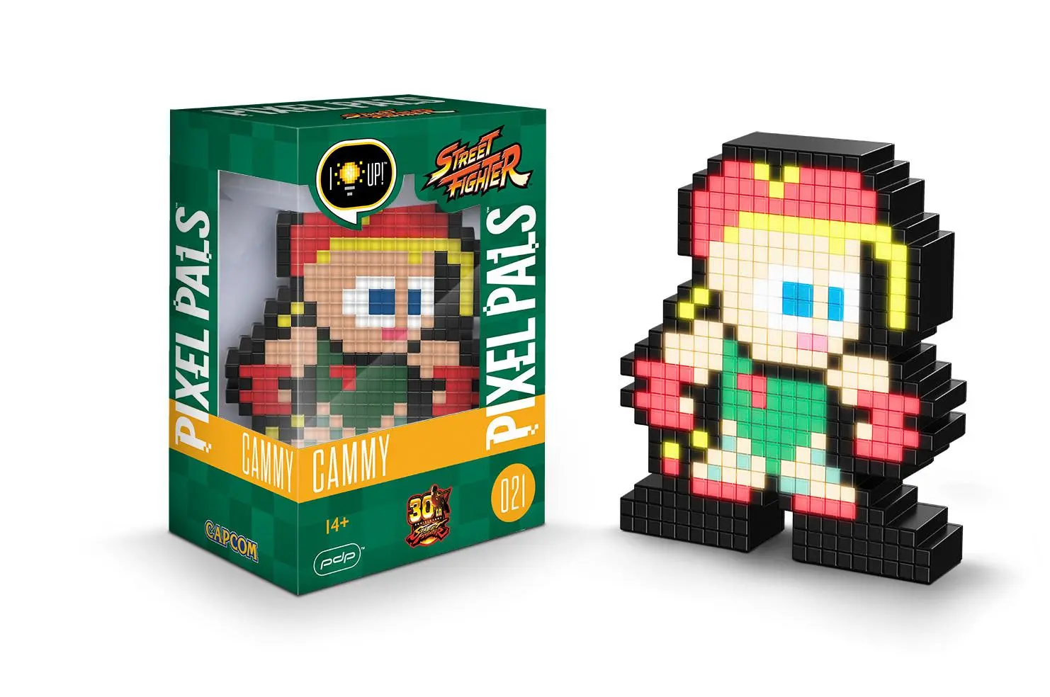 Świecąca figurka PDP PIXEL PALS Street Fighter Cammy