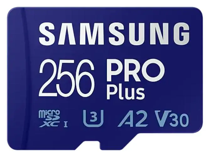 Karta pamięci Samsung Pro Plus microSDXC 256GB 160/120 A2 V30