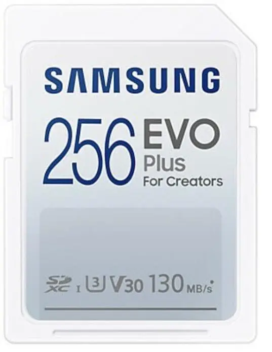 Karta pamięci Samsung SD Evo Plus 256GB 130Mb/s U3 V30