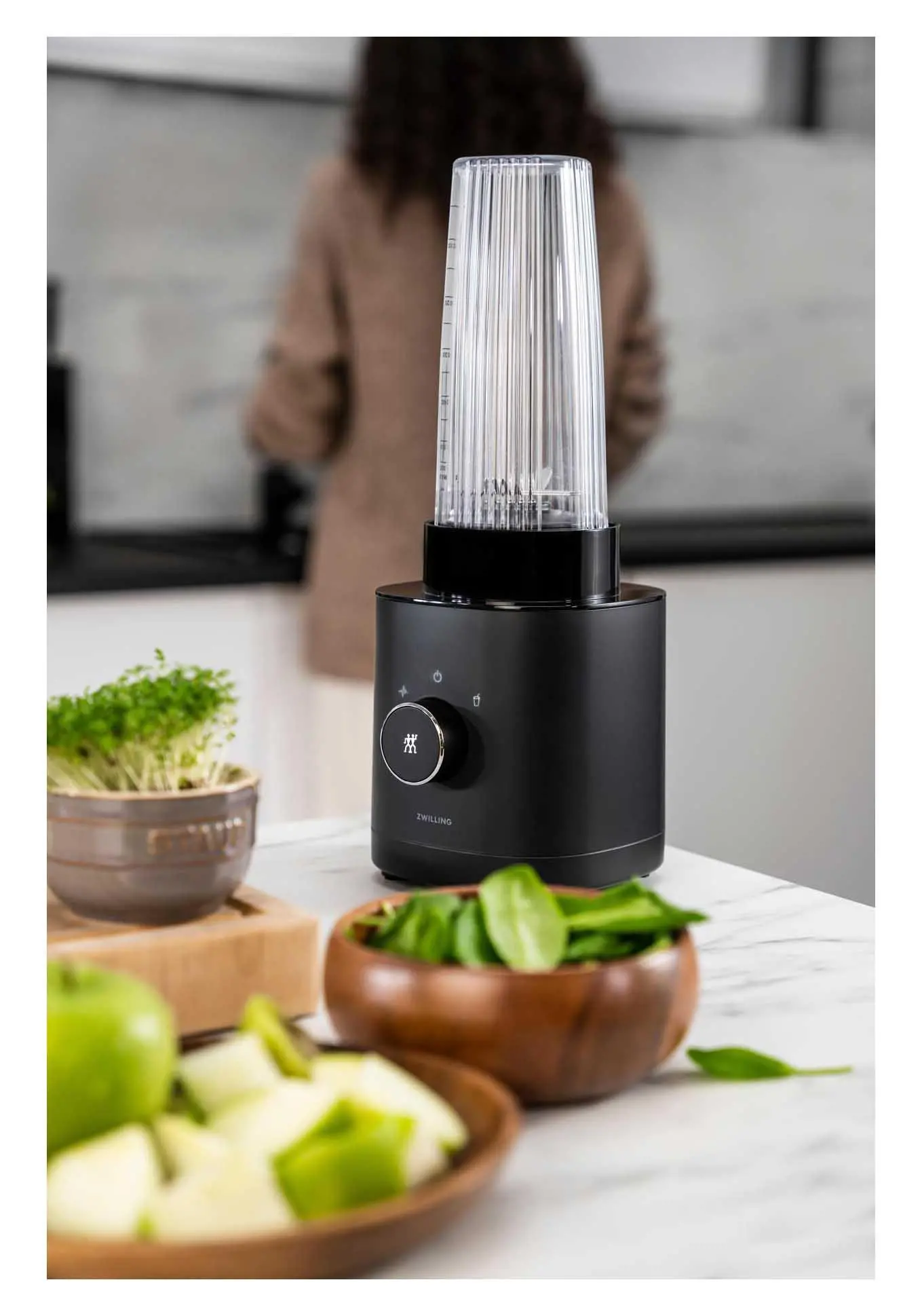 Blender kielichowy Zwilling Enfinigy 53003-001-0 0,55l Butelka