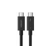Kabel USB UGREEN USB-C Thunderbolt 4 100W 0.8m 4K Czarny