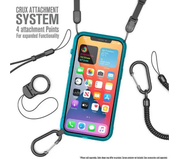 Catalyst Vibe do iPhone 12 Pro Max niebiesko przezroczysty