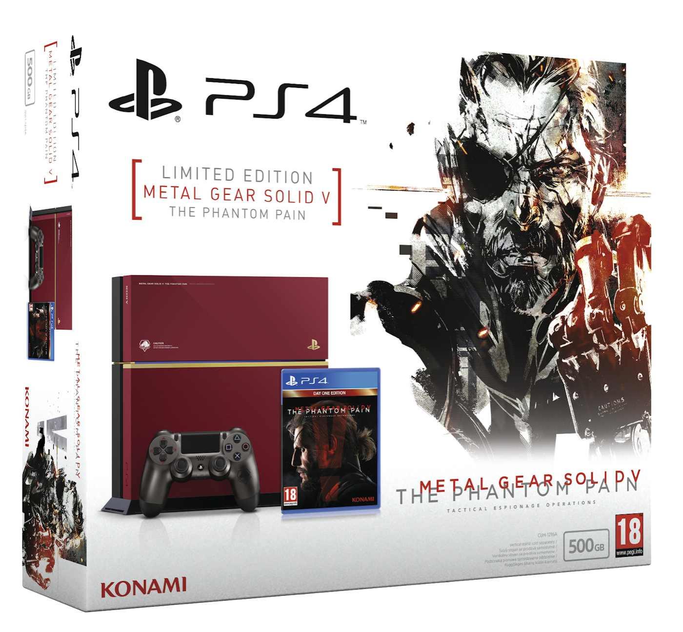 Konsola Sony PlayStation 4 + Metal Gear Solid V - Edycja Limitowana