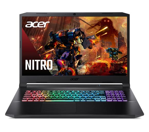 laptop Acer Nitro 5 AN517-54-5251 17,3" 144Hz Intel® Core™ i5-11400H - 16GB RAM - 512GB Dysk - RTX3060 Grafika