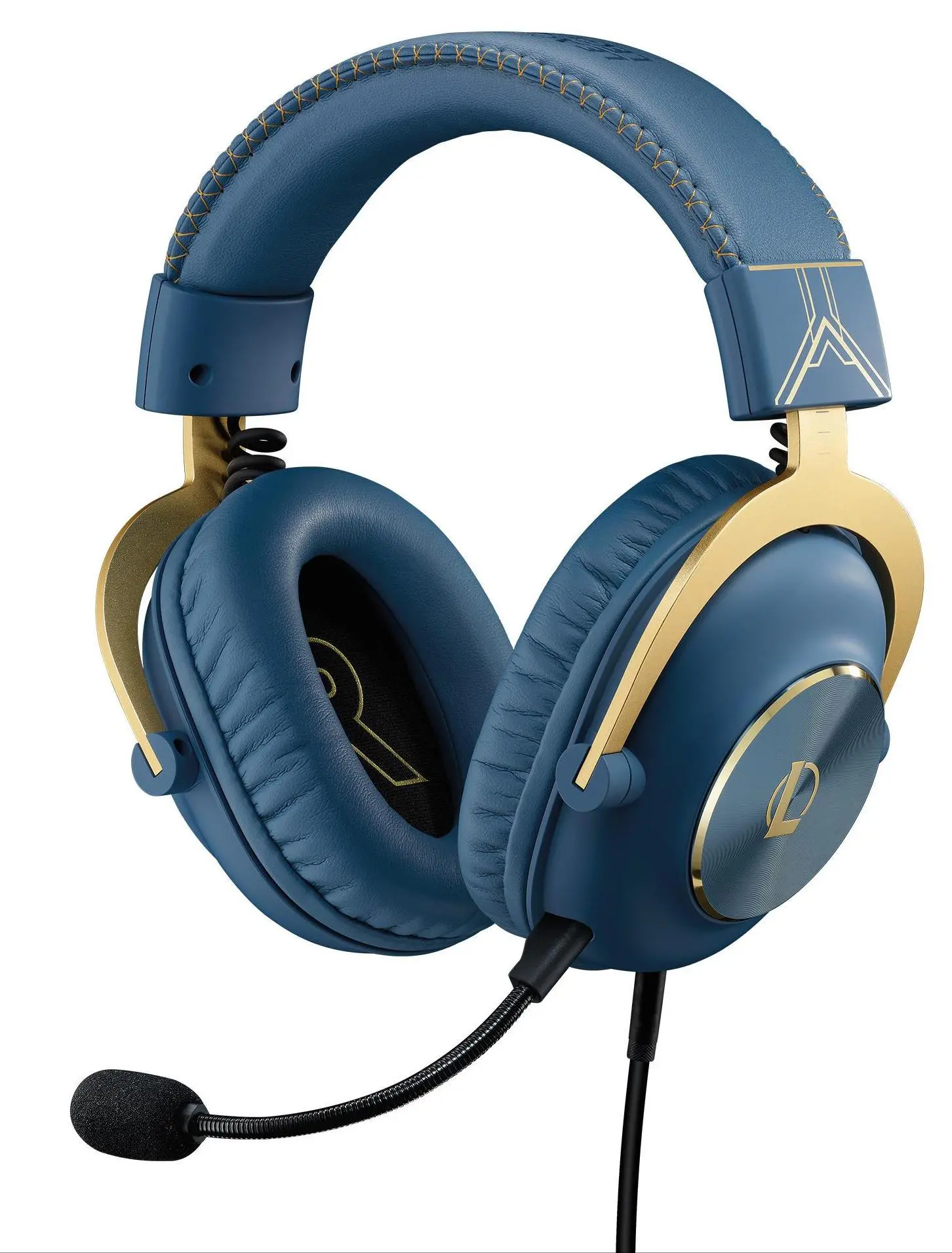 Słuchawki przewodowe z mikrofonem Logitech G Pro X League of Legends Nauszne Niebieski