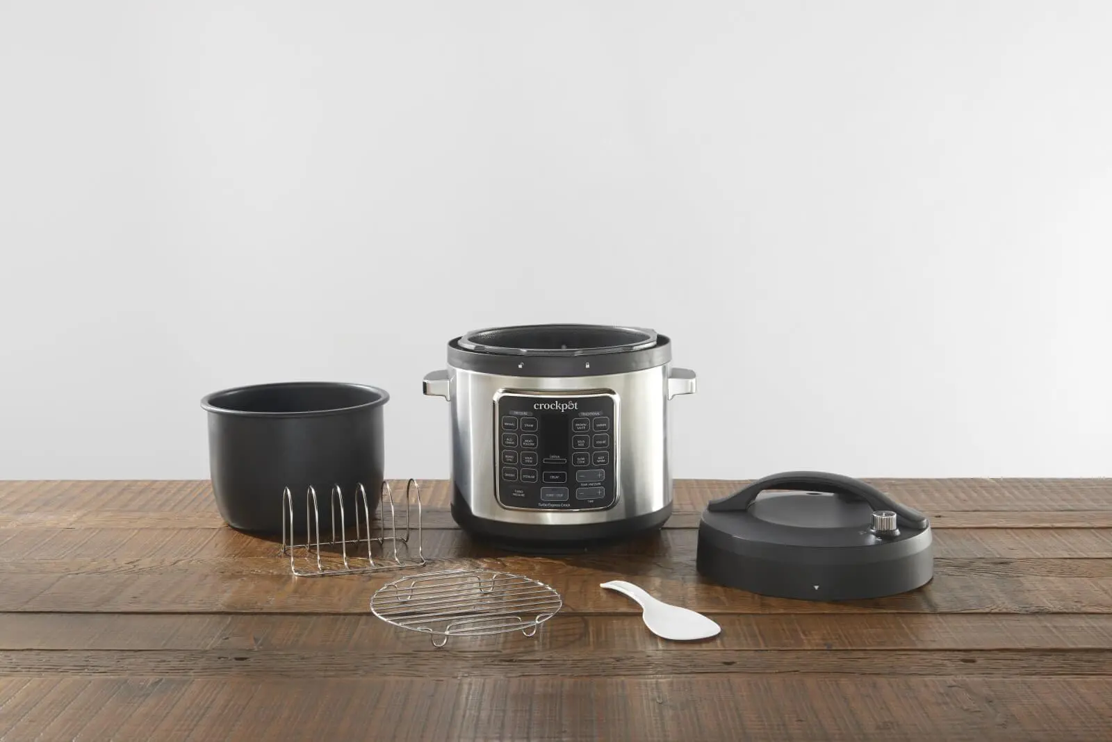Multicooker Crockpot Turbo Express CSC062X 1400W 5,6l Wkład do gotowania sous vide Ruszt do gotowania na parze