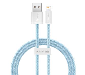 Kabel Baseus USB do Lightning Dynamic 2,4A 1m Niebieski