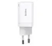 Ładowarka sieciowa Baseus Super Si Pro Quick Charger USB + USB-C 30W Biały