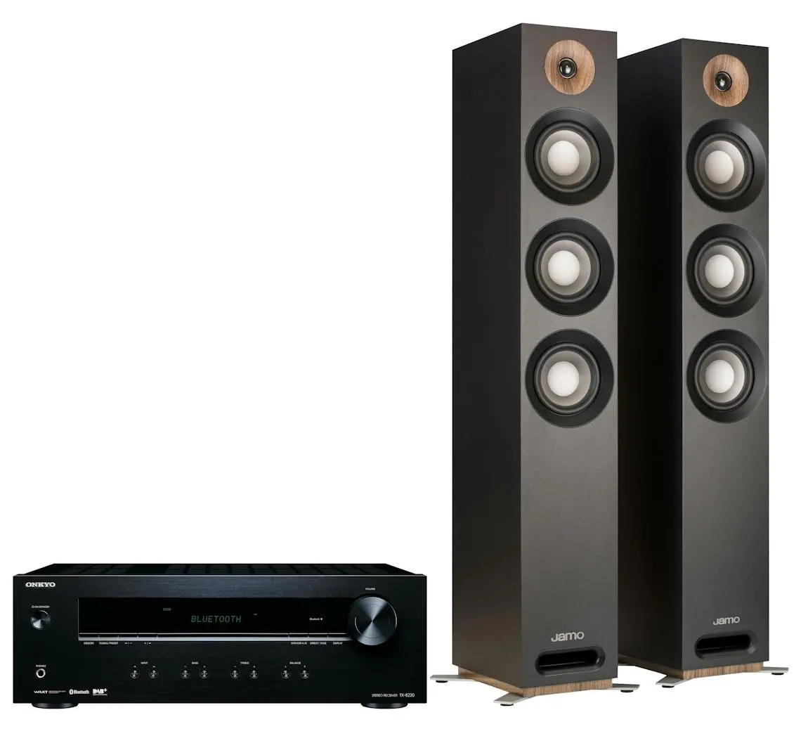 Zestaw stereo Onkyo TX-8220 Czarny, Jamo S 809 Czarny