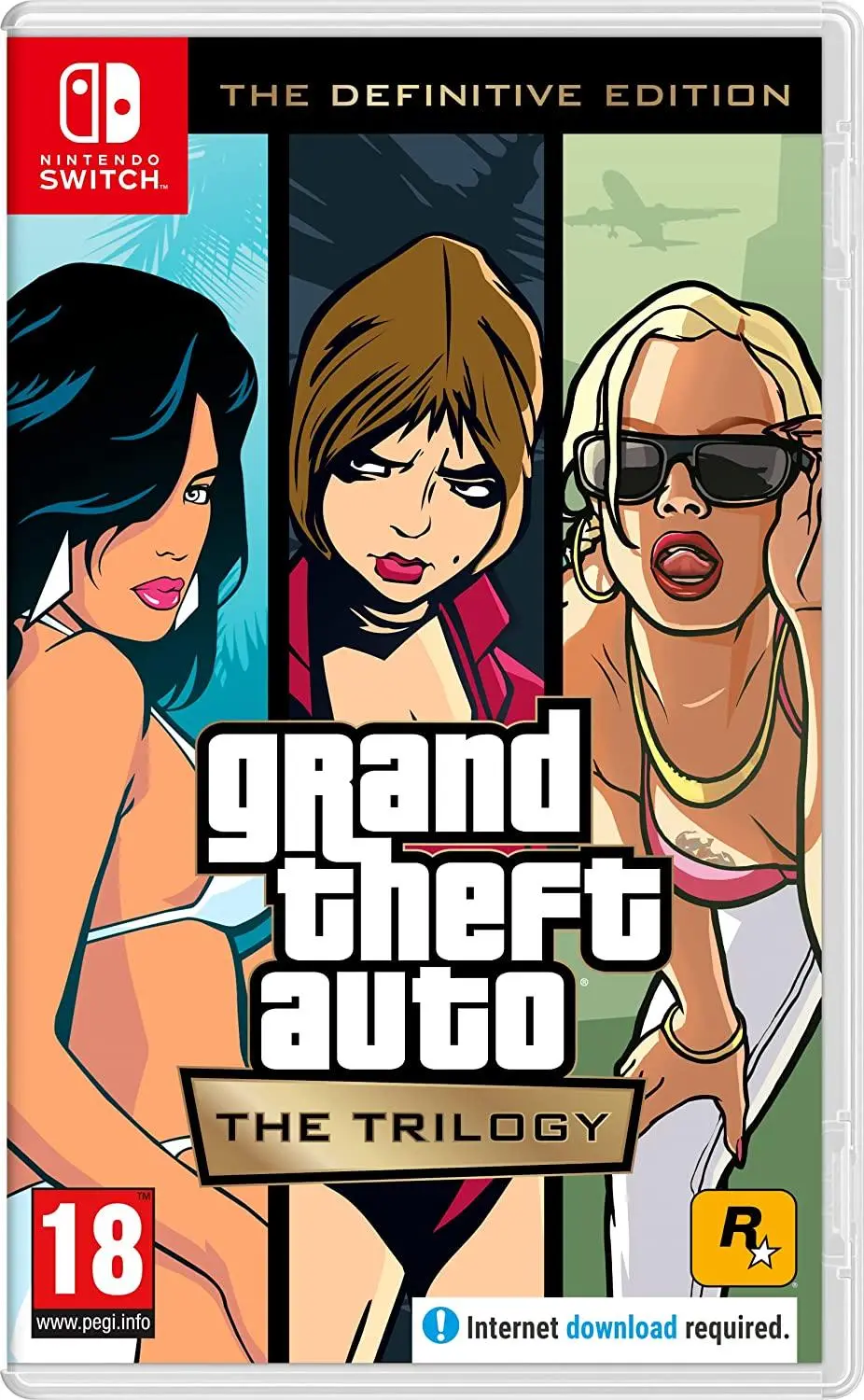 Grand Theft Auto: The Trilogy The Definitive Edition Gra na Nintendo Switch