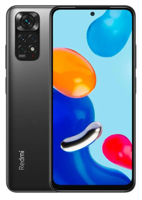 Smartfon Xiaomi Redmi Note 11 4/128GB 6,43" 90Hz 50Mpix Grafitowy