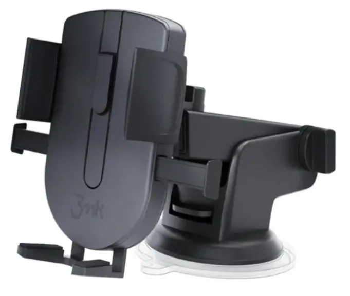 Uchwyt na telefon 3mk Twist Automatic Car Holder Czarny