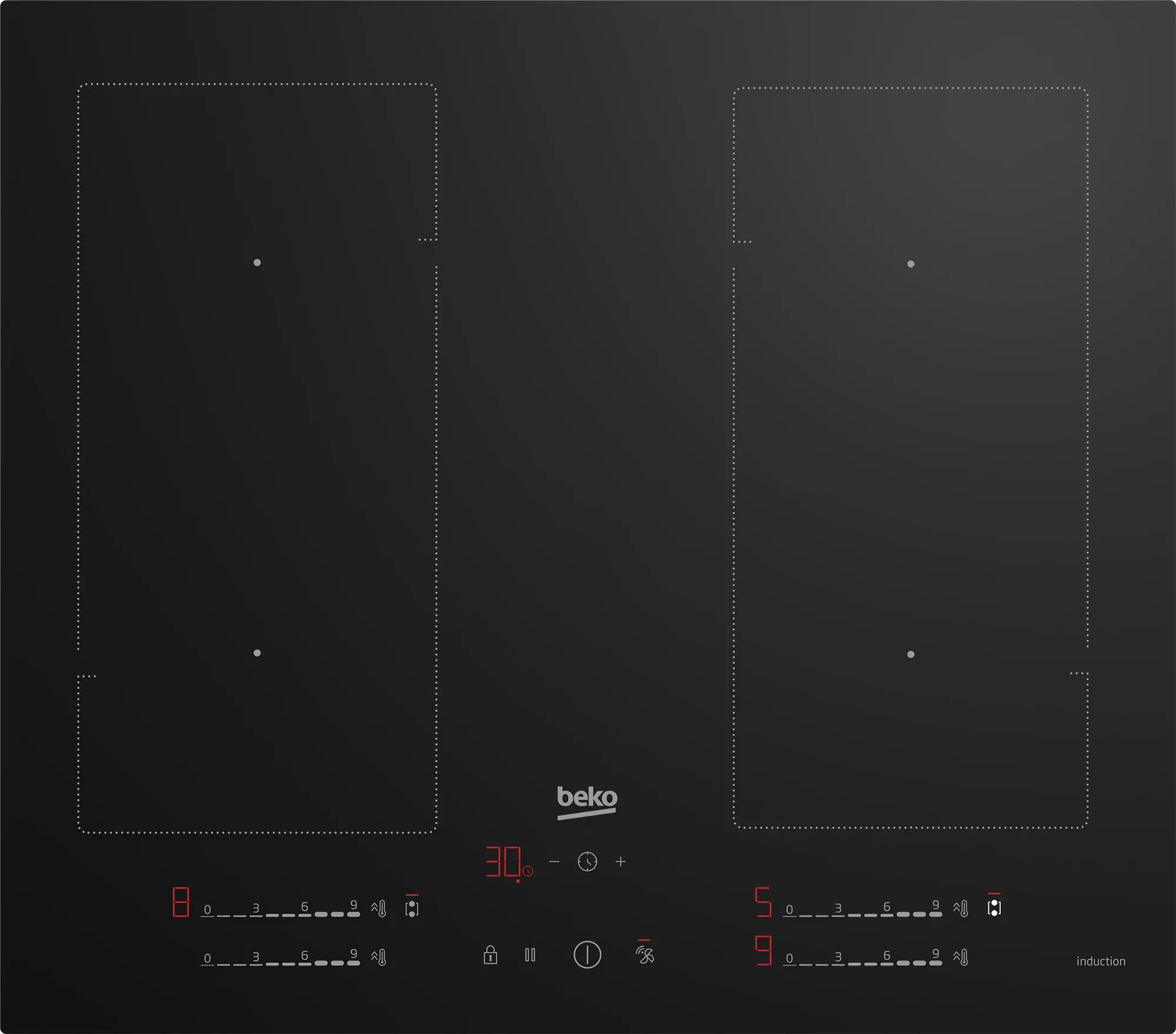 Płyta indukcyjna Beko HII64720UF2T bPro500 59cm