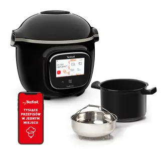 Multicooker Tefal Cook4me Touch Wi-Fi CY9128 1600W 6l Kosz do gotowania na parze